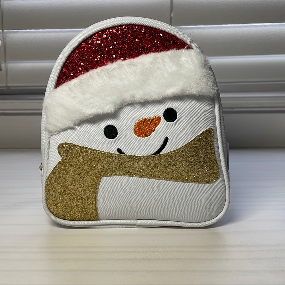 Zip up Snowman bag